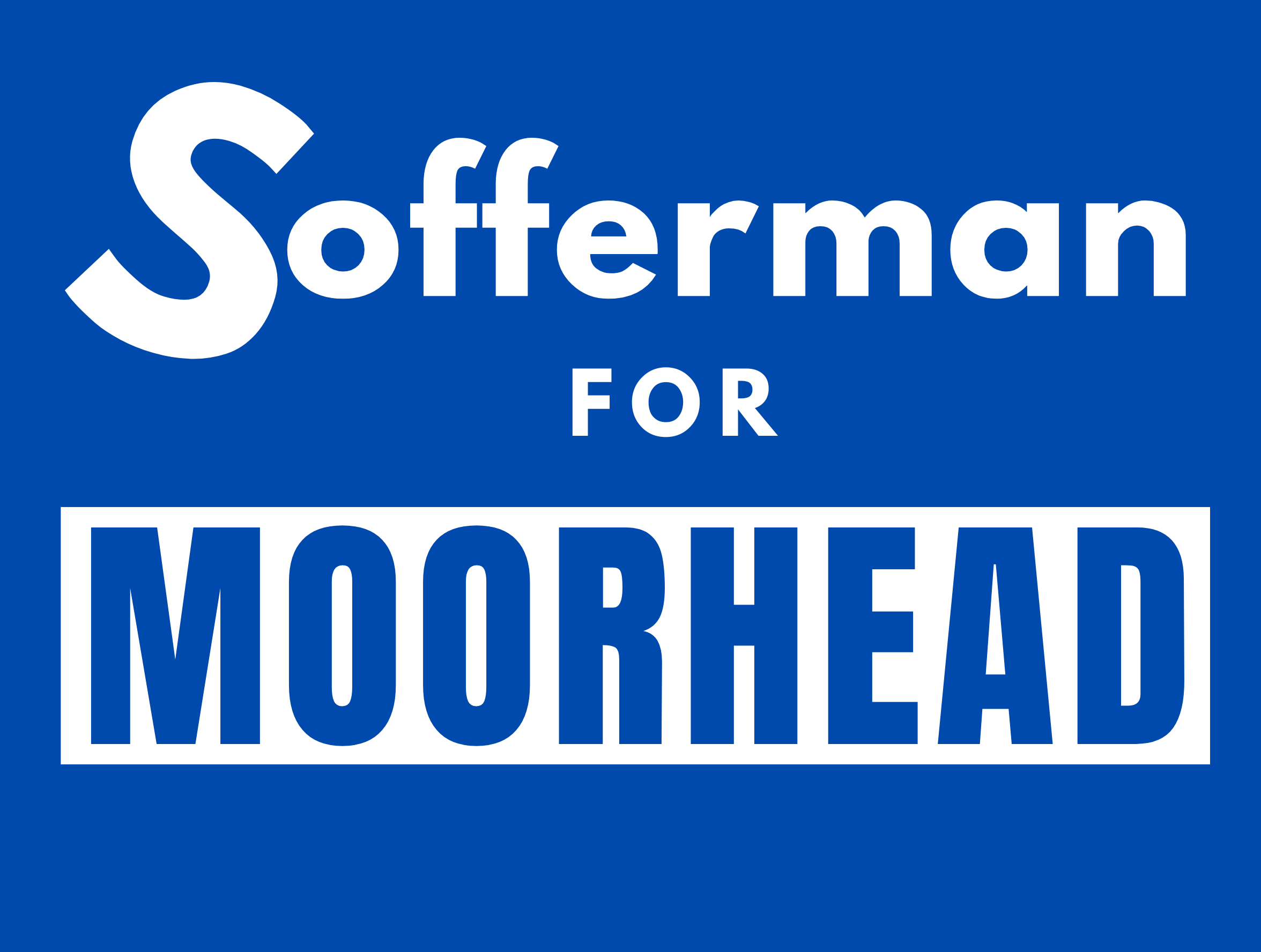 Kassi Sofferman for Mayor of Moorhead
